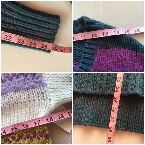 Caslon Striped V-Neck Knit Sweater Womens XS Colorblock Pullover Coastal Preppy - Picture 6 of 11